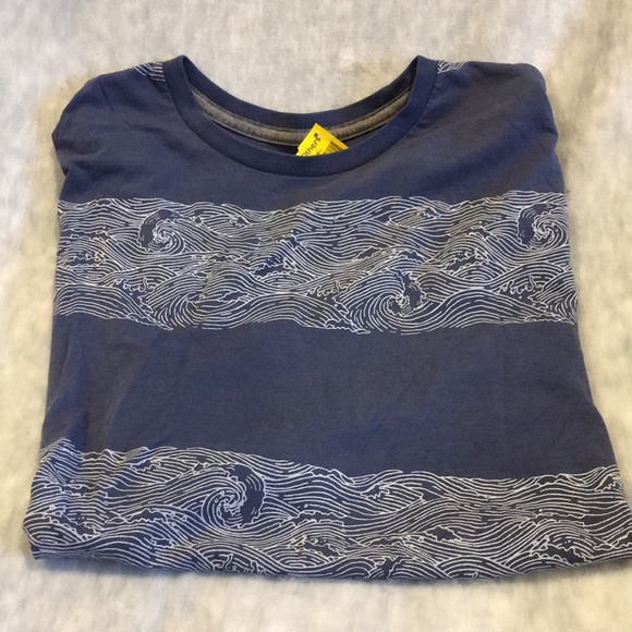 Rolling Ocean Waves Mens Shortsleeved Tee Size Medium Soft Wash Old Navy Resale - Picture 13 of 13